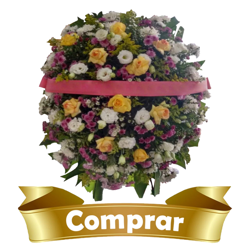 Coroa Especial Flores do campo e flores nobres G